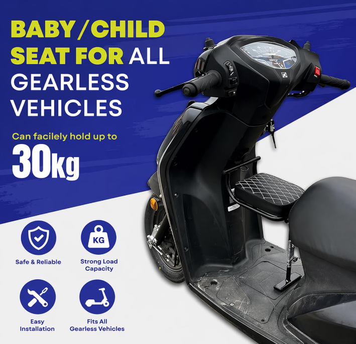 Ultra-Comfort Tailored Folding Child Seat for - All Activa