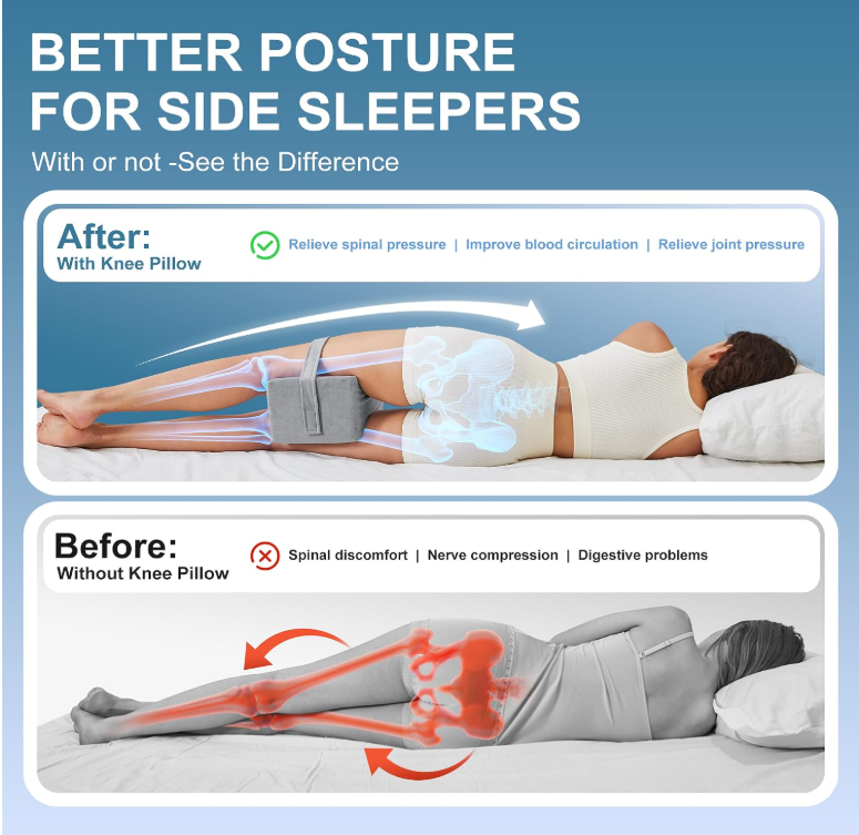 Knee Comfort Pro Pillow | Cash On Delivery + Free Shipping