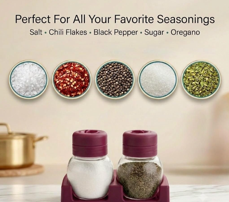 GastroSet Moisture-Lock Seasoning Bottles | Free Shipping & Cash On Delivery