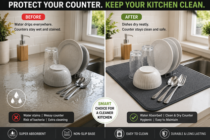 Aqua Dry Ultra Kitchen Mat (Pack of 2) | Get FREE Cash on Delivery Today