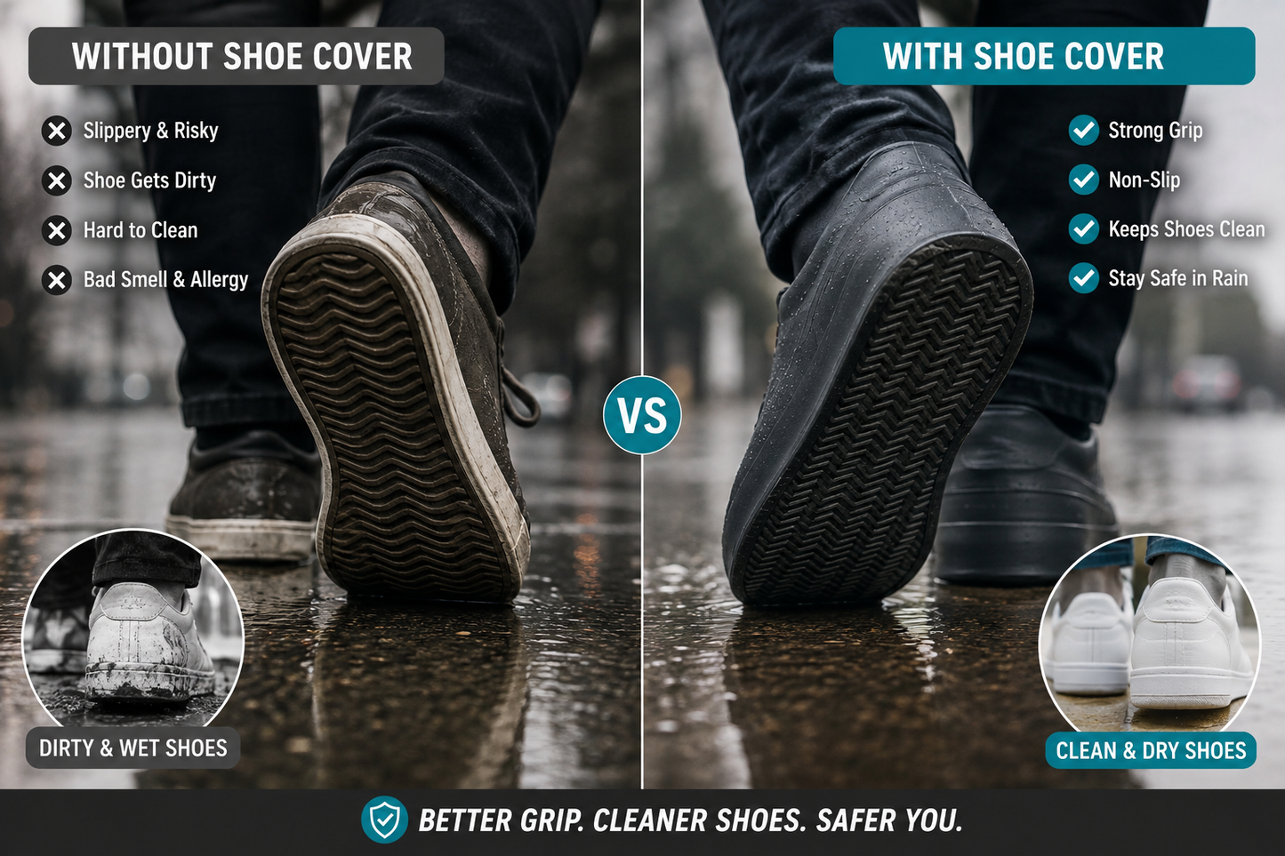 Stay Dry. Keep Your Sneakers Fresh.