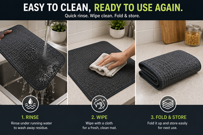 Aqua Dry Ultra Kitchen Mat (Pack of 2) | Get FREE Cash on Delivery Today