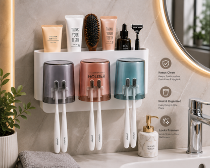 Pure Guard 3-Cup Family Organizer | Get 45% OFF + Free Cash on Delivery