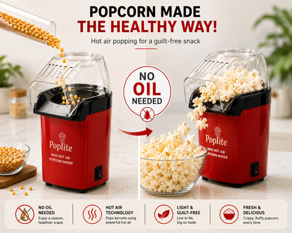 Pop Burst Luxe Mini Popcorn Maker | Now ₹1,999 + Free Cash on Delivery