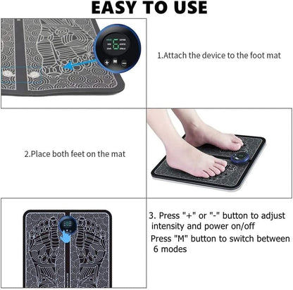 PulseRelief EMS Foot Massager | Free Cash On Delivery + Free Shipping