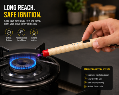 MatchStick Pro Arc Lighter | Flat ₹1199 + FREE Cash on Delivery