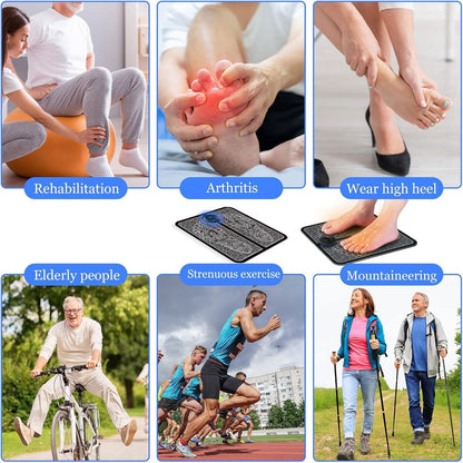 PulseRelief EMS Foot Massager | Free Cash On Delivery + Free Shipping