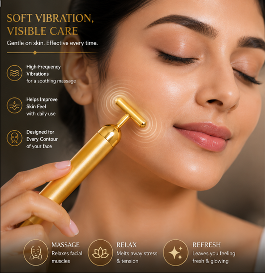 Aura Glow T-Shape Facial Sculpting Bar | Flat 50% OFF & Free Cash on Delivery