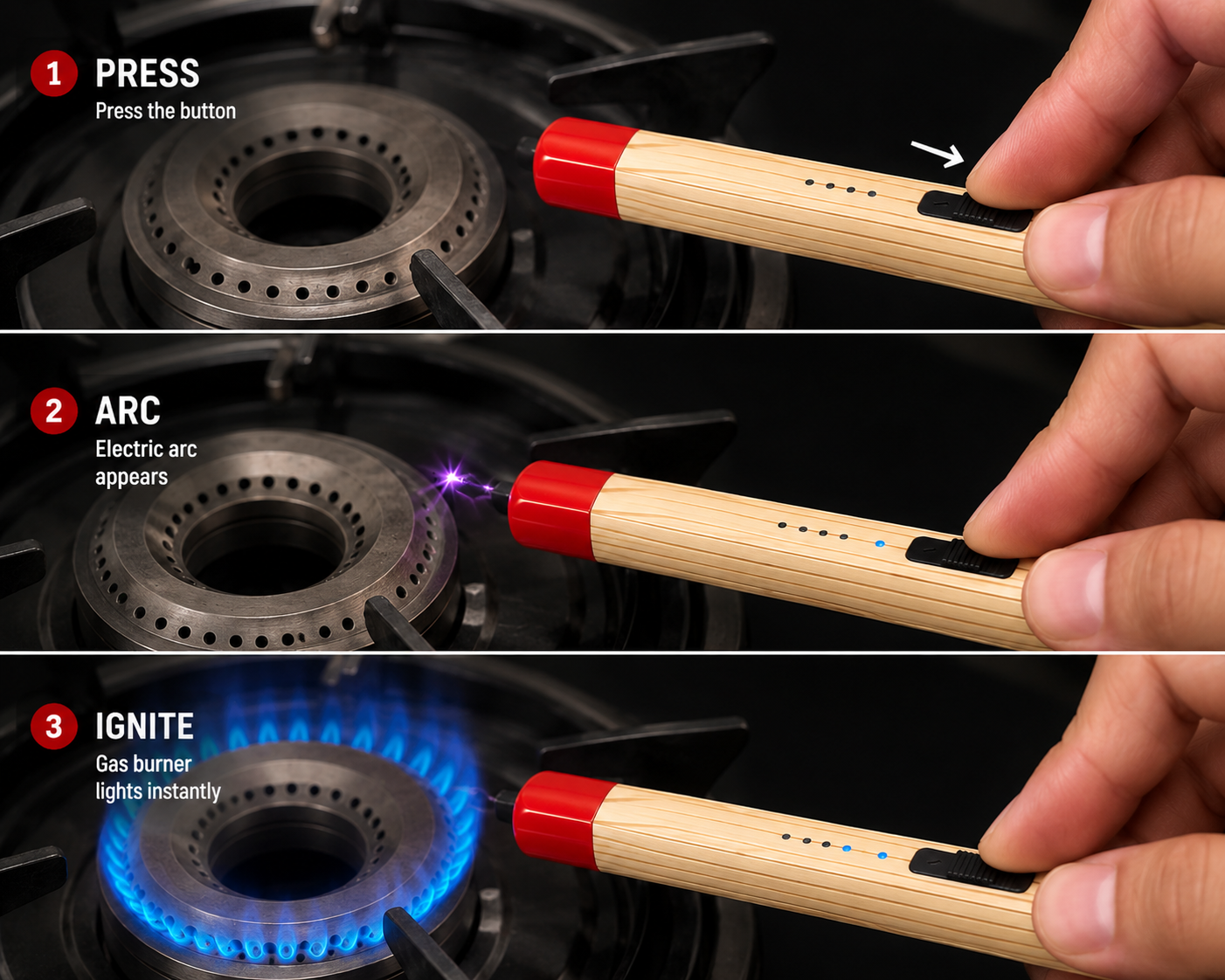 MatchStick Pro Arc Lighter | Flat ₹1199 + FREE Cash on Delivery