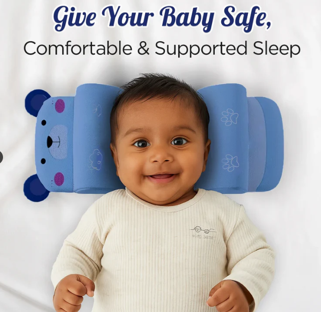 Cradle Cloud Baby Head Shaping Pillow | Flat-Head Prevention