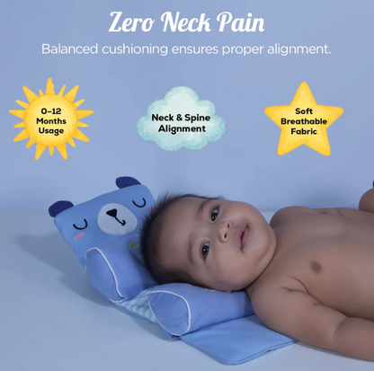 Cradle Cloud Baby Head Shaping Pillow | Flat-Head Prevention