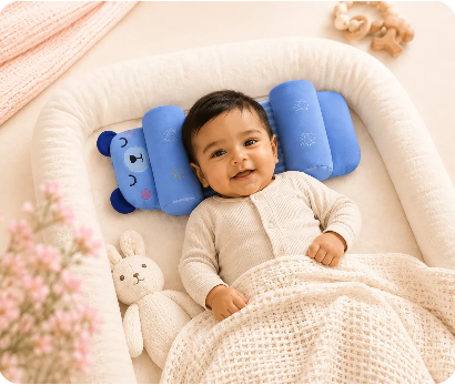 Cradle Cloud Baby Head Shaping Pillow | Flat-Head Prevention