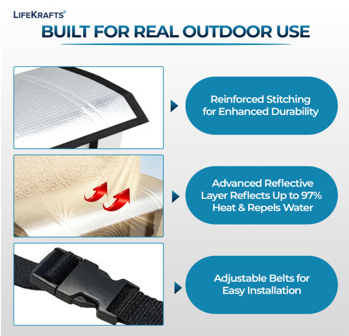 Max-Cool AC Outdoor Protector Cover | Free Shipping + Cash on Delivery