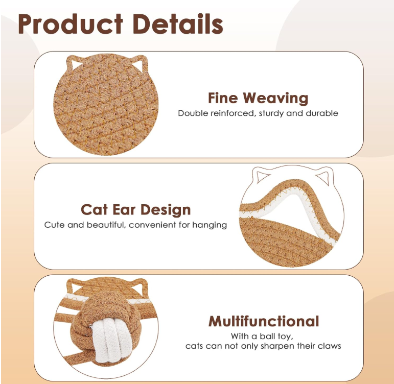 The Whiskers-Joy Cat Face Scratcher Mat | FREE Cash on Delivery Today