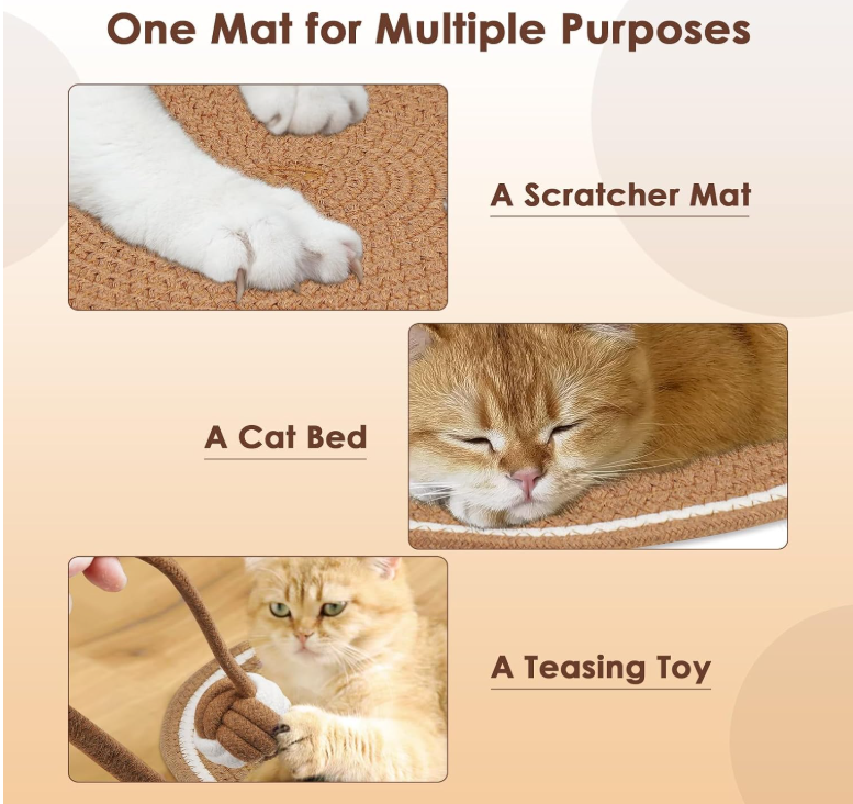 The Whiskers-Joy Cat Face Scratcher Mat | FREE Cash on Delivery Today