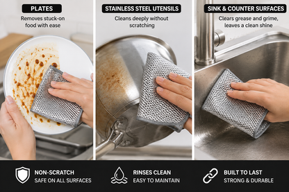 Ultra Clean Wire Dishcloth | Flat ₹699 + FREE Cash on Delivery