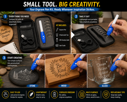 Engrave Pen | Turn Screen Time Into Creative Time