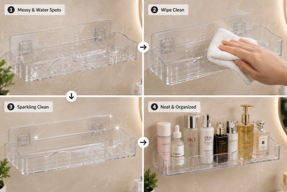 AquaLuxe Vanity Shelves  | Buy 1 Get 1 FREE