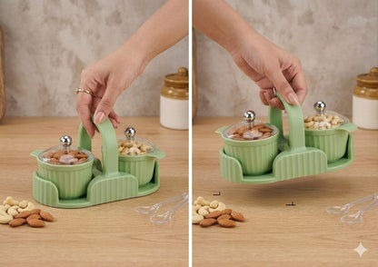 Heritage Dry Fruit Serving Set | Premium Gift Box (Free Shipping + COD)