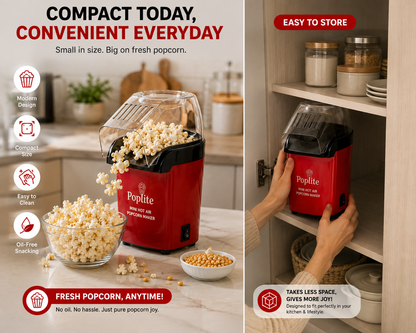 Pop Burst Luxe Mini Popcorn Maker | Now ₹1,999 + Free Cash on Delivery