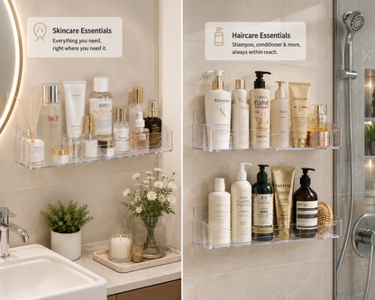 AquaLuxe Vanity Shelves  | Buy 1 Get 1 FREE