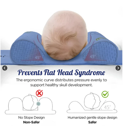 Cradle Cloud Baby Head Shaping Pillow | Flat-Head Prevention