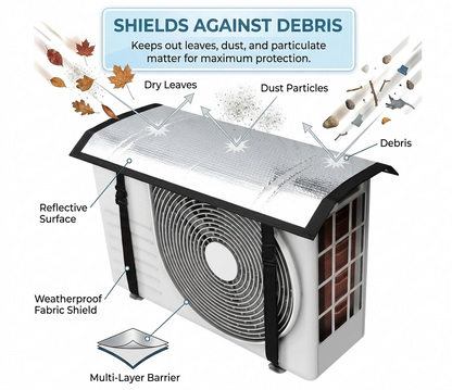 Max-Cool AC Outdoor Protector Cover | Free Shipping + Cash on Delivery