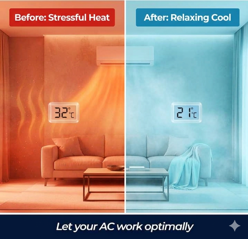 Max-Cool AC Outdoor Protector Cover | Free Shipping + Cash on Delivery